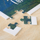 山のSneffelsの荒野のヴィンテージのスタイル ジグソーパズル (側面)