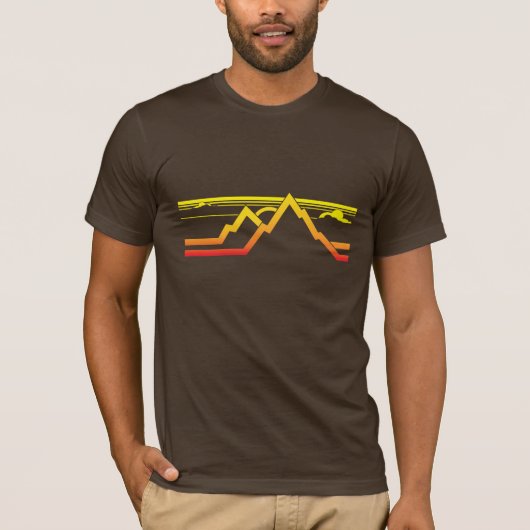 山のTシャツ Tシャツ (正面)