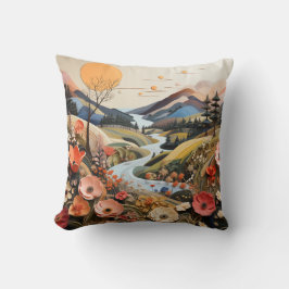 山はっきりした付き花2違う枚 クッション