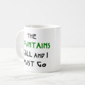 山はコーヒーマグと呼ばれる コーヒーマグカップ (正面左)