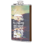 山はタイポグラフィをあなたの写真と呼んでいます フラスク (左)