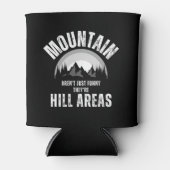 山は丘のおもしろい地域ではないパパジョーク 缶クーラー (正面)