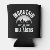 山は丘のおもしろい地域ではないパパジョーク 缶クーラー (裏面)