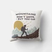 山は動かないが動ける クッション (裏面)