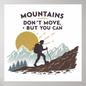 山は動かないが動ける ポスター (正面)