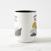 山は動かないが動ける マグカップ (中央)