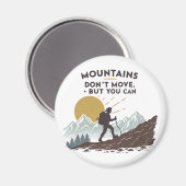 山は動かないが動ける マグネット (正面/裏面)