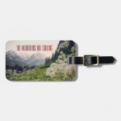 山は呼んでいます ラゲッジタグ (正面横)