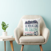 山は呼んで、私は行かなければなりません枕 クッション (椅子)