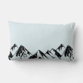 山は呼んで、私は行かなければなりません ランバークッション (裏面)