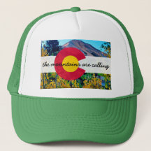 山は帽子を呼んでいます