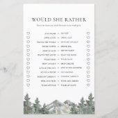 山は彼女はむしろブライダルシャワーゲーム (正面)