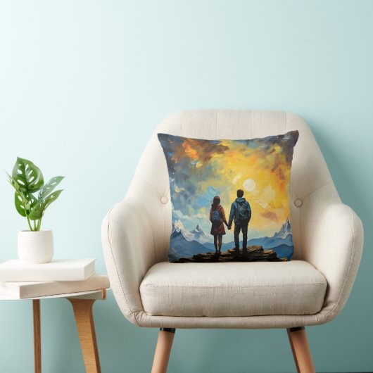 山は星を見てトワイイを越えて クッション (椅子)