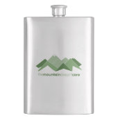 山は気にしない フラスク (正面)