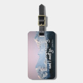 山は荷物のラベルを呼んでいます ラゲッジタグ (正面縦)