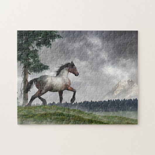 山への失った旅 ジグソーパズル (横)