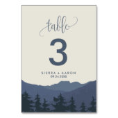 山への撤退 テーブル番号 (裏面)