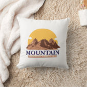 山への旅行 クッション (ブランケット)