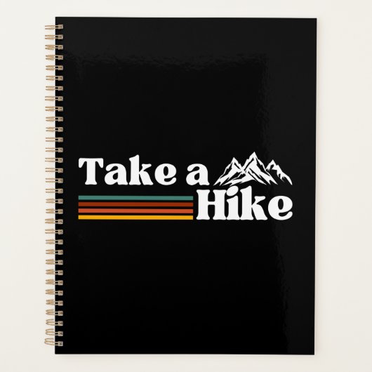 山へハイキング 登山 ハイキング キャンプ プランナー手帳 (正面)
