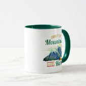 山へ行く荒野 マグカップ (正面右)