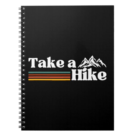 山へ行こう 登山 ハイキング キャンプ ノートブック (正面)