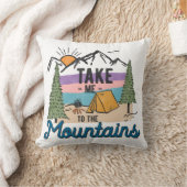 山へ連れて行ってくれ クッション (ブランケット)