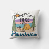 山へ連れて行ってくれ クッション (裏面)