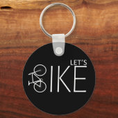 山やる気を起こさせるサイクリング引用文 キーホルダー (正面)