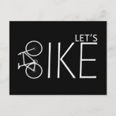 山やる気を起こさせるサイクリング引用文 シーズンポストカード (正面)