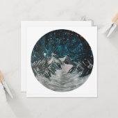 山をナイトカードで カード (正面/裏面インサイチュ)