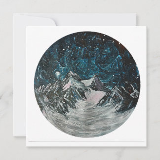 山をナイトカードで カード