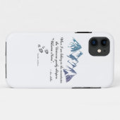 山をハイキングする宇宙が囁く おかえりなさい Case-Mate iPhoneケース (裏面(横))