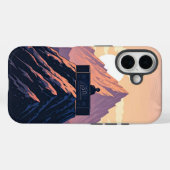 山を動かす音楽。 Case-Mate iPhoneケース (裏面 (横))
