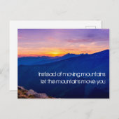 山を動かそう ポストカード (正面/裏面)