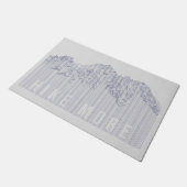 山を増やす ドアマット (アングル)