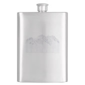 山を増やす フラスク (正面)