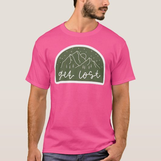 山を失ったアクティブにする Tシャツ (正面)