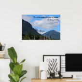 山を征服 ポスター (ホームオフィス)