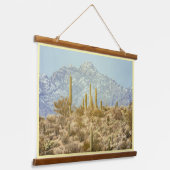 山を持つ猿楽国立公園 吊り下げ型タペストリー (傾斜あり)