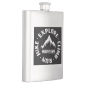 山を探索する フラスク (右)