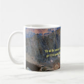山を登る コーヒーマグカップ (左)