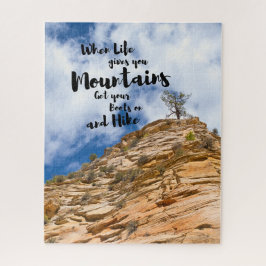 山を登る ジグソーパズル