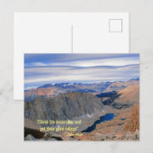 山を登る ポストカード (正面/裏面)