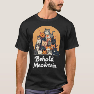 山を見る Tシャツ