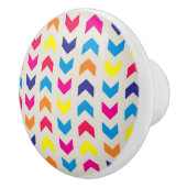 山アステカ形カラフル セラミックノブ (右)