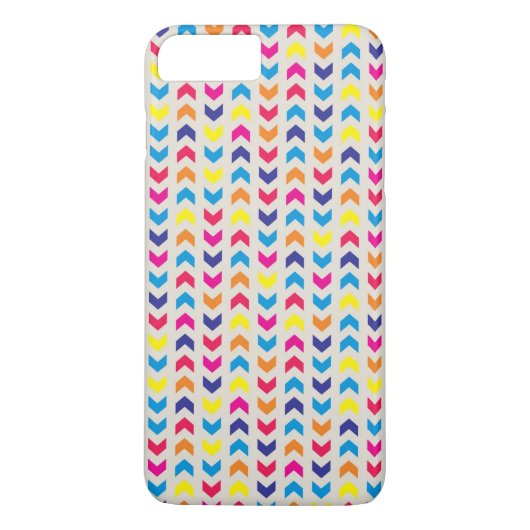 山アステカ形カラフル Case-Mate iPhoneケース (裏面)