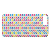 山アステカ形カラフル Case-Mate iPhoneケース (裏面(横))