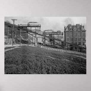 山アダムス1905年シンシナティの傾斜鉄道 ポスター