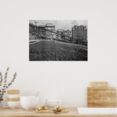 山アダムス1905年シンシナティの傾斜鉄道 ポスター (キッチン)