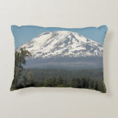 山アダムス，ワシントン写真 アクセントクッション (裏面)